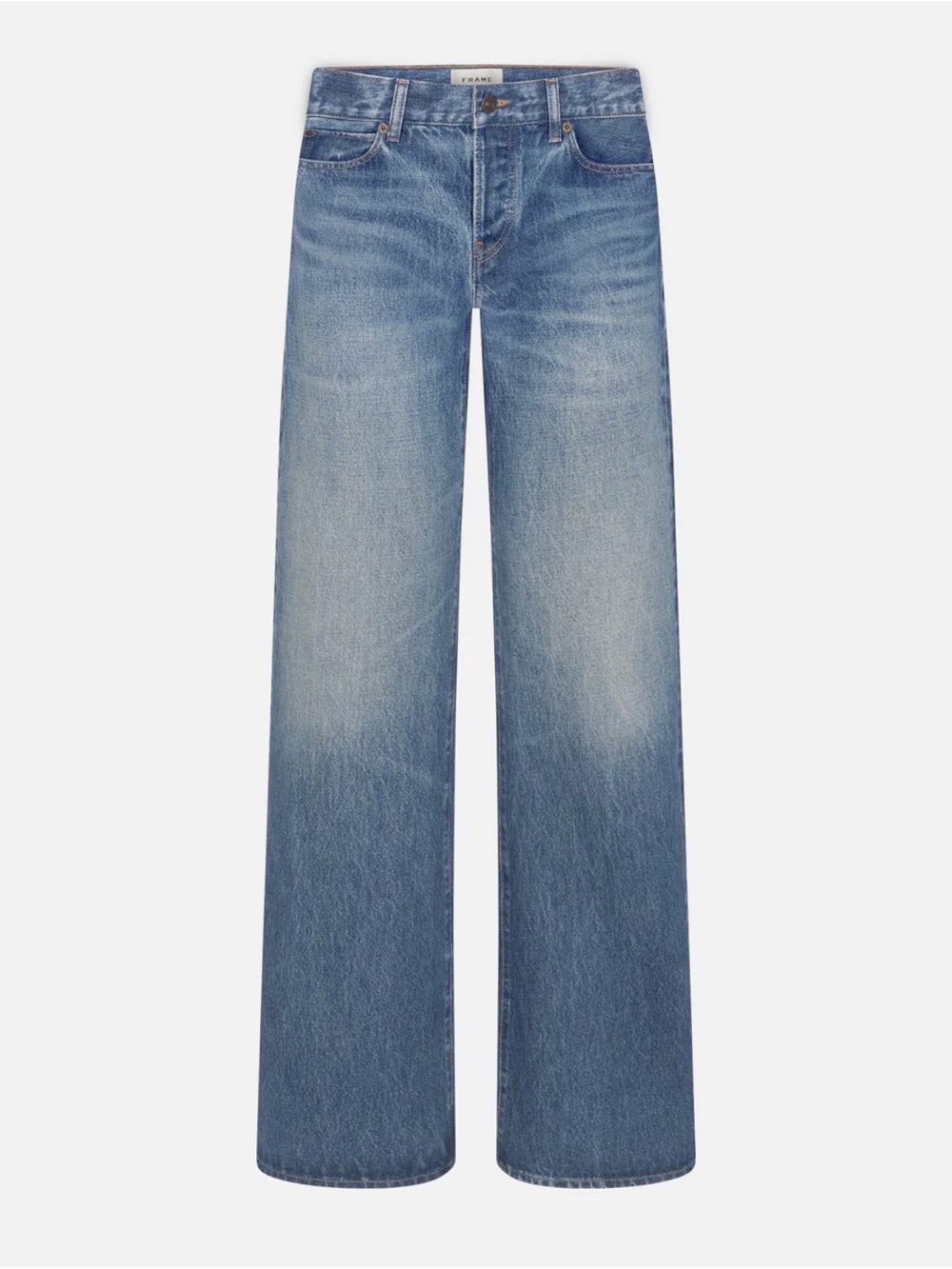 FRAME NWT Amelia Gray Jeans - Rapture - low rise denim - Picture 1 of 5